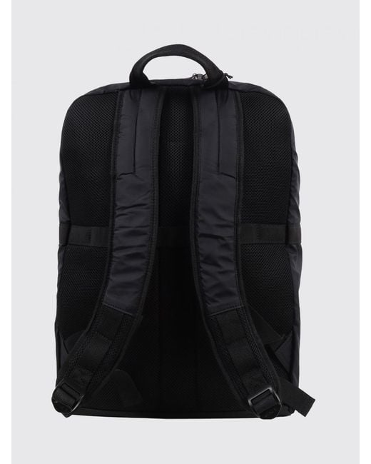 K-Way Black Laon Ripstop Nylon Backpack for men