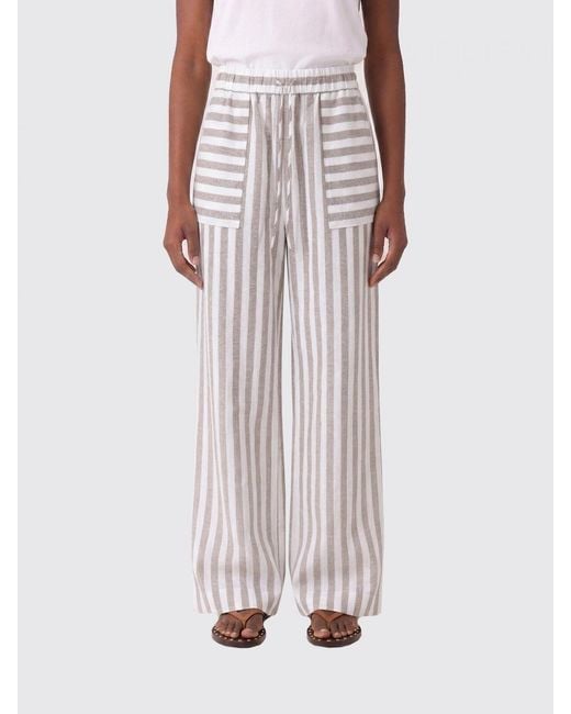 Max Mara Brown Fauna Wide Leg Trousers