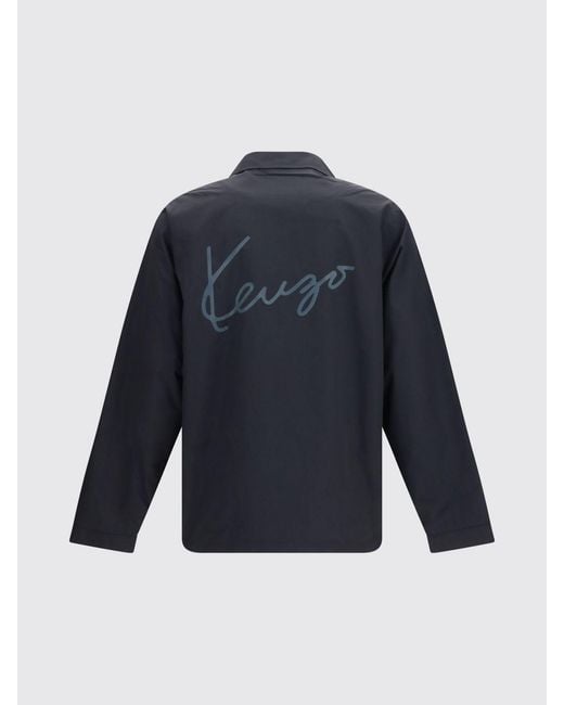 Giacca A Camicia di KENZO in Blue da Uomo