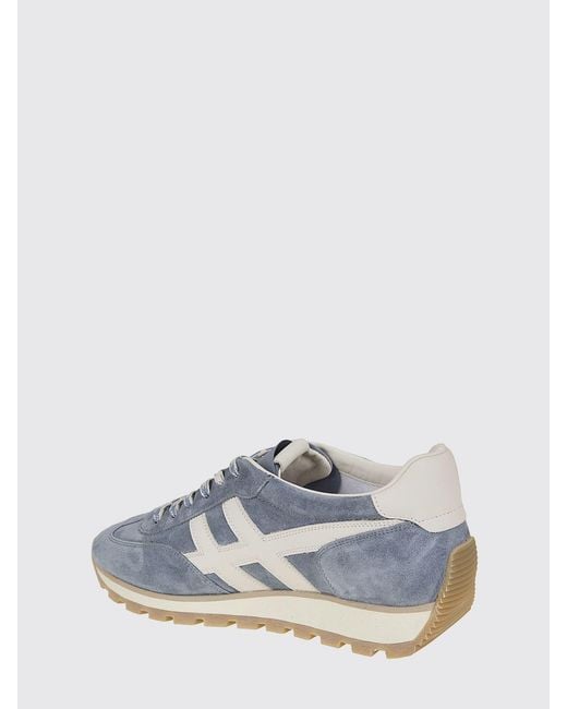 Hogan Blue 86Er Suede Sneakers for men