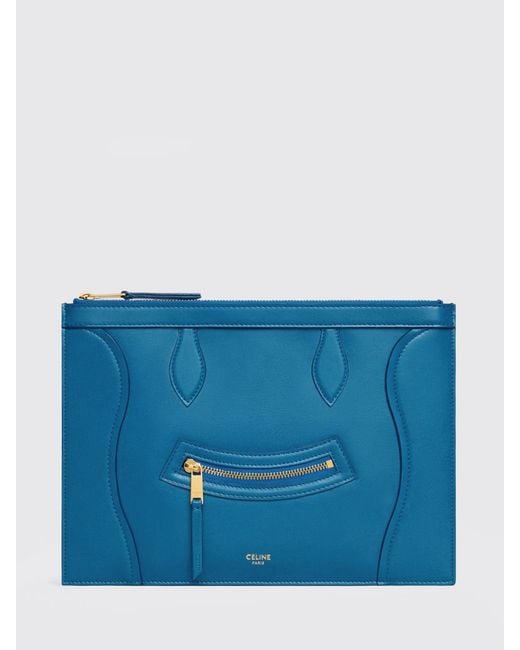 Céline Blue Wallet