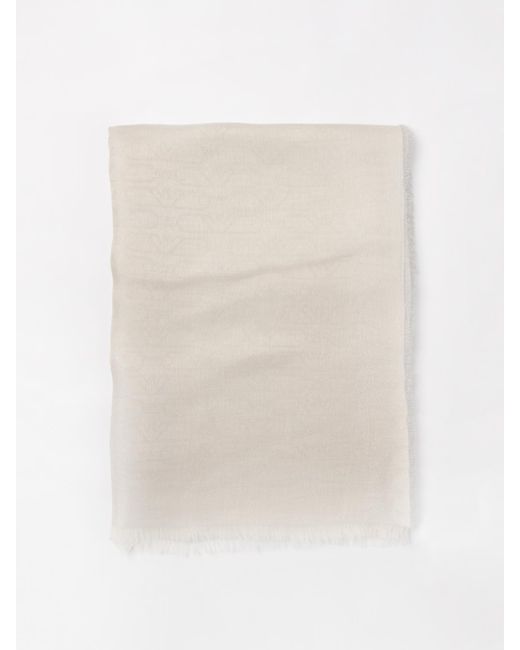 Emporio Armani White Neck Scarf