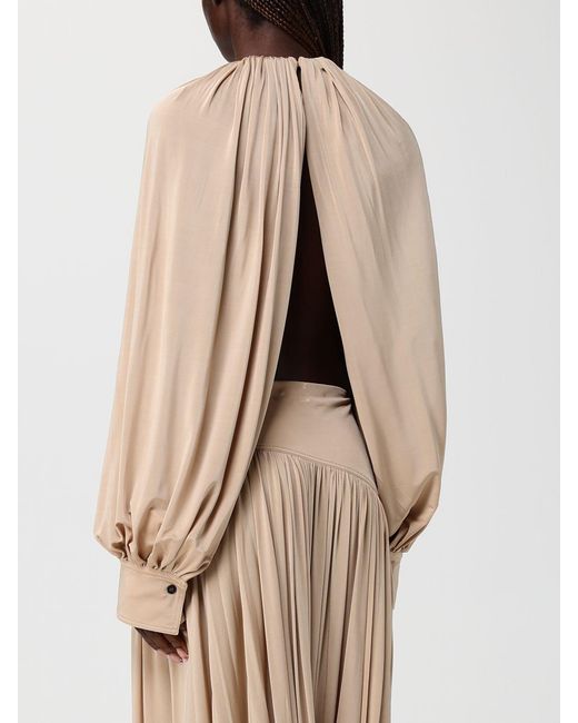 Ferragamo Natural Stretch Viscose Blouse