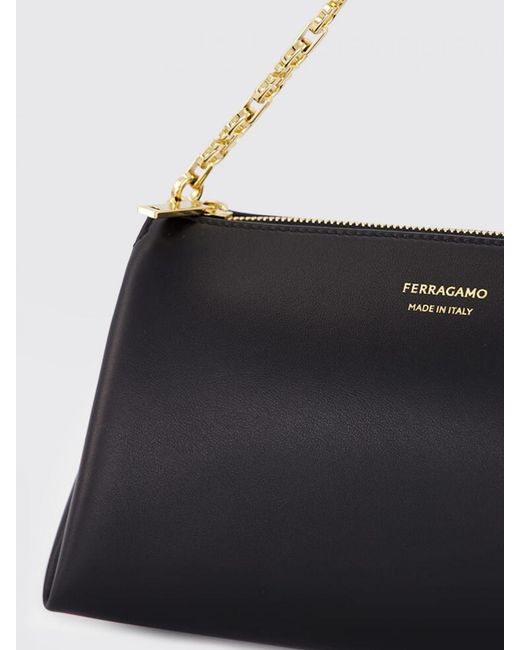 Mini Borsa A Mano di Ferragamo in Black