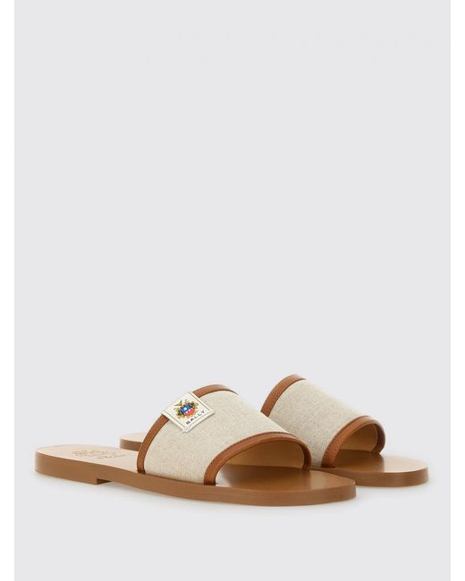 Bally White Flat Shoes