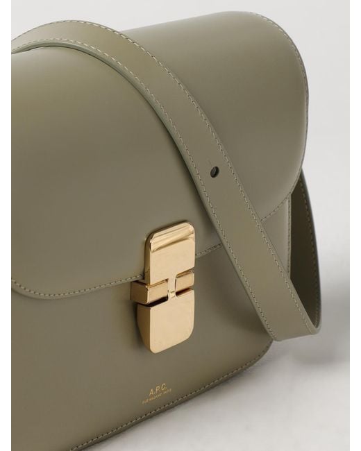 A.P.C. Gray Mini Bag