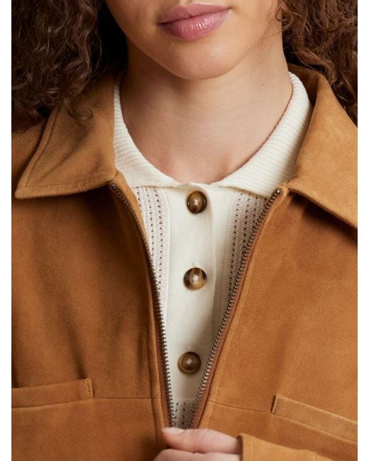 La Martina Brown Suede Jacket