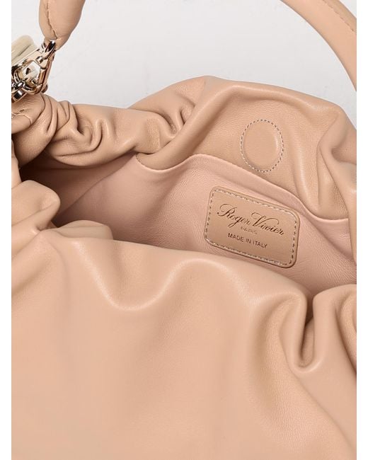 Roger Vivier Natural Shoulder Bag