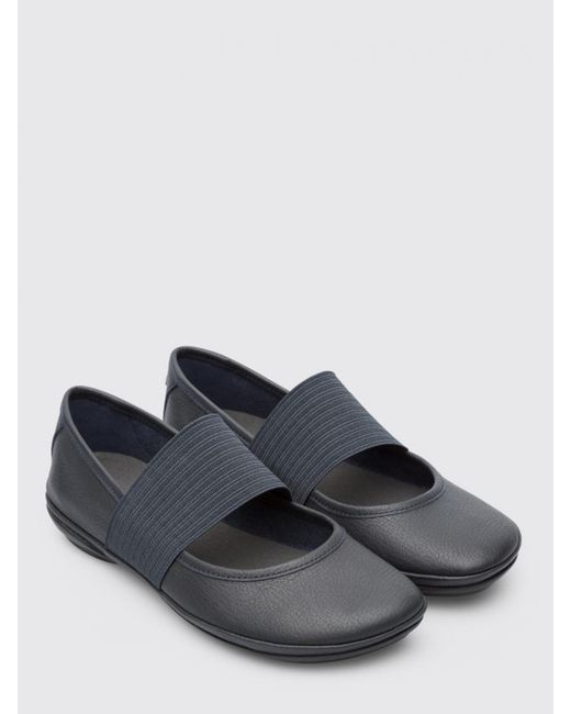 Camper Multicolor Right Ballerinas In Calfskin