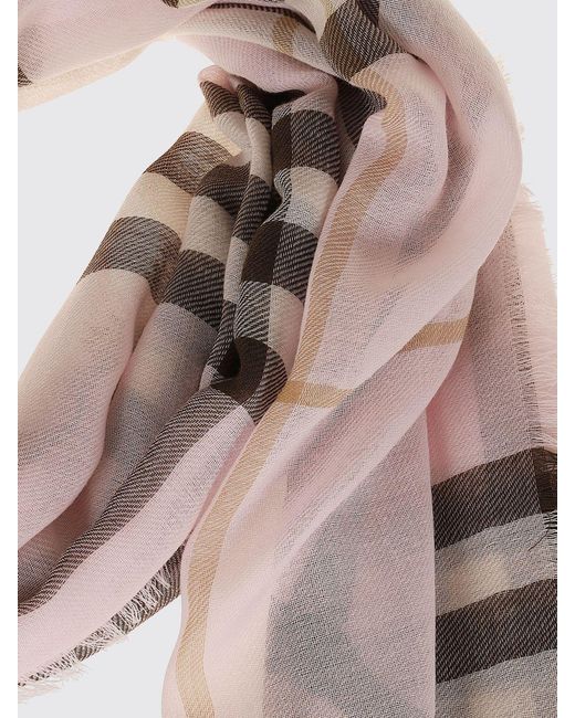 Burberry Pink Neck Scarf