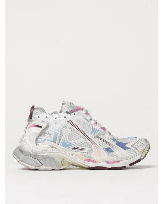 Balenciaga White Runner Gradient Sneaker
