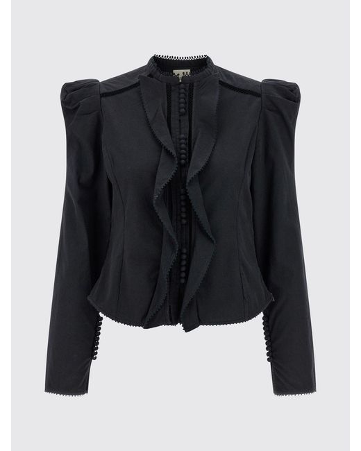 Isabel Marant Blue Calina Cotton Shirt