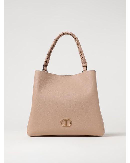 Sac Porté Main Femme Twinset en coloris Natural