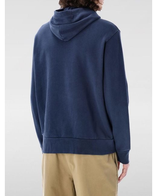 Polo Ralph Lauren Blue Mini Logo Hoodie for men