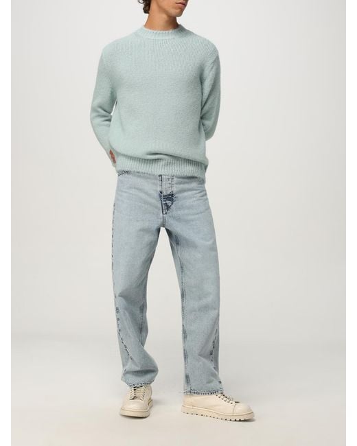 Jil Sander Blue Sweatshirt for men