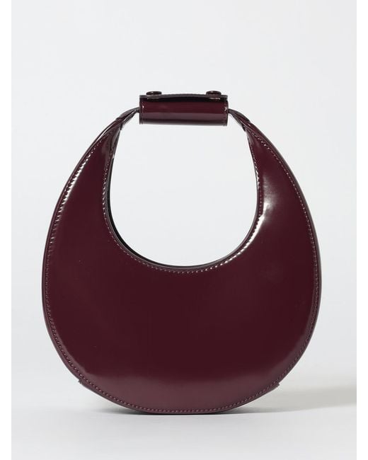 Borsa Mini Moon di Staud in Purple