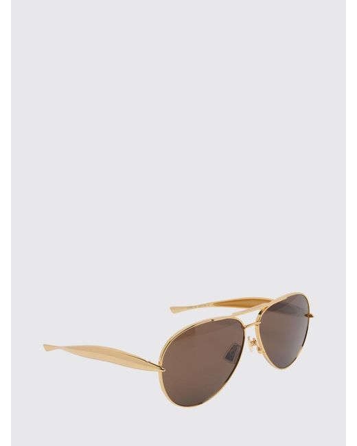 Bottega Veneta Natural Sardine Metal Sunglasses