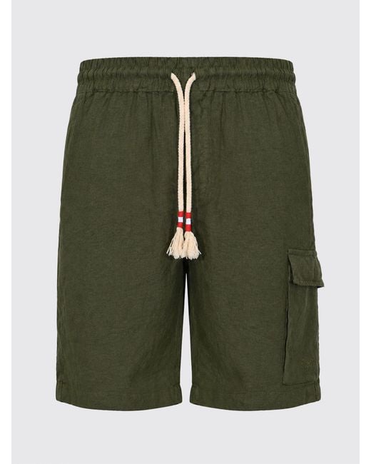 Mc2 Saint Barth Green Shorts for men
