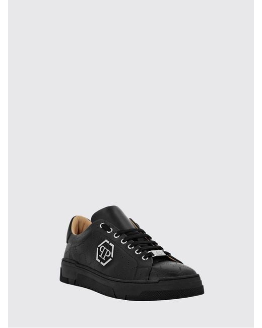 Philipp Plein Black Trainers for men