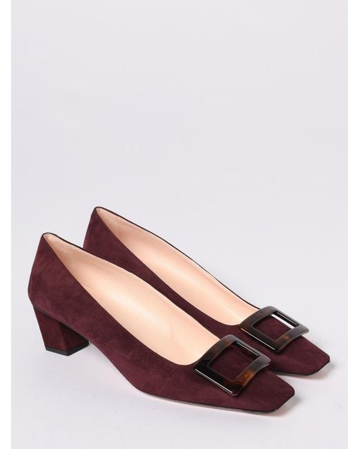 Roger Vivier Red Pointed Toe Heel Pumps