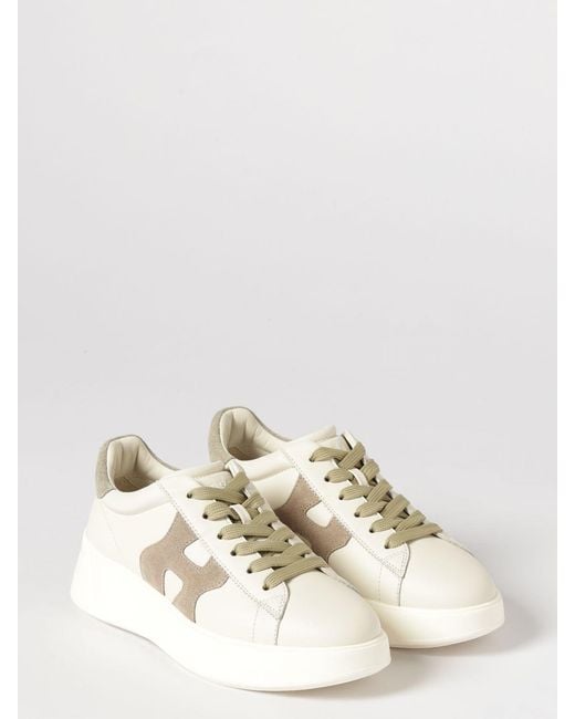 Hogan Natural Rebel Nappa Leather Sneakers