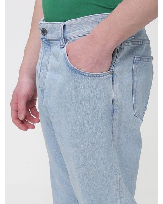 PT Torino Blue Denim Straight Jeans for men