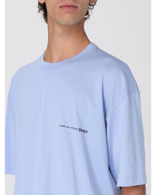 Comme des Garçons Blue Relaxed Fit Tee for men
