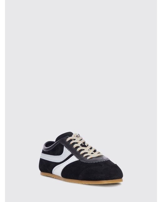 Dries Van Noten White Leather Sneakers