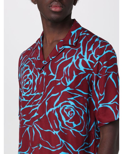 Dries Van Noten Red Shirt for men