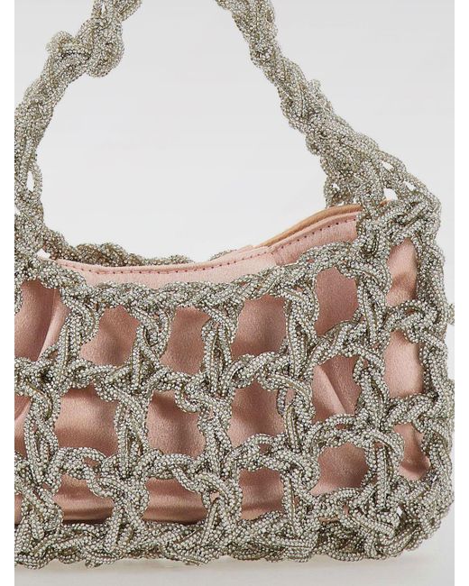 Twentyfourhaitch White Handbag