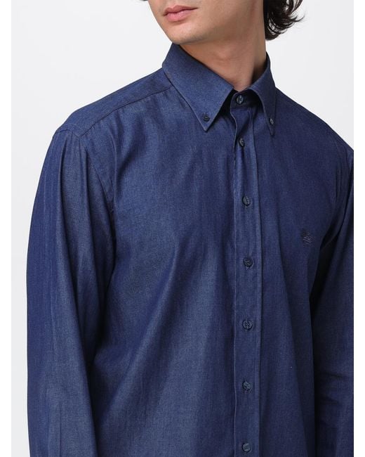 Etro Blue Shirt for men