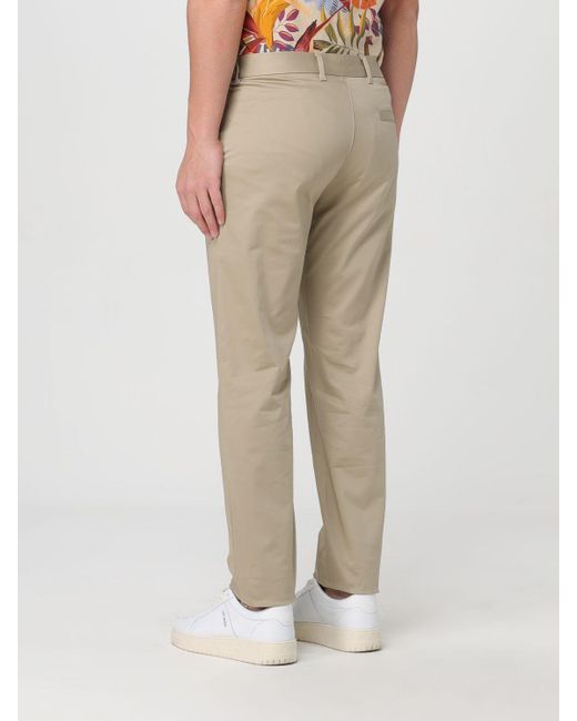 Pantalone di Calvin Klein in Natural da Uomo