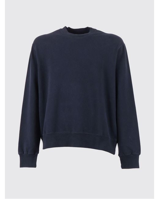 Circolo 1901 Blue Crew Neck Cotton Sweatshirt for men