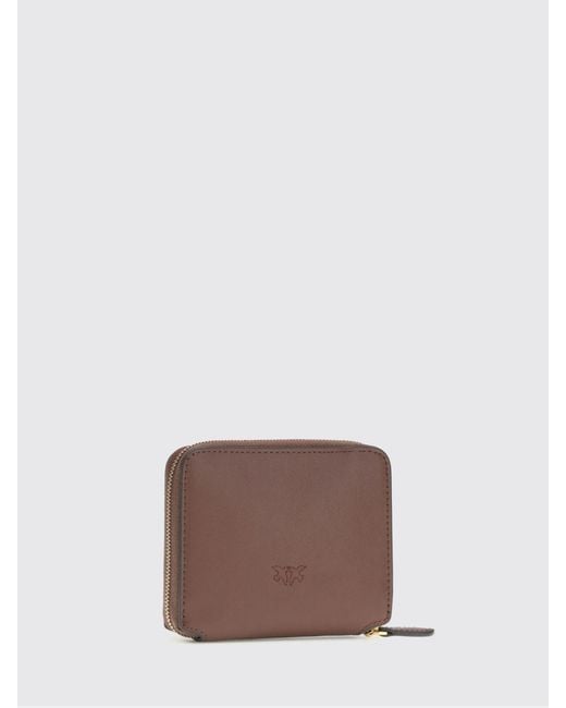 Pinko Brown Love Birds Wallet