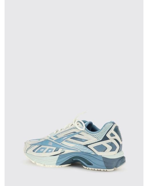 Reebok Blue Premier Road Ultra Ltd Used Mesh And Rubber Sneakers for men