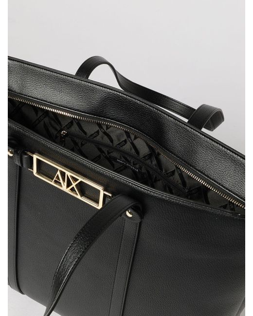 ARMANI EXCHANGE Black Shoulder Bag