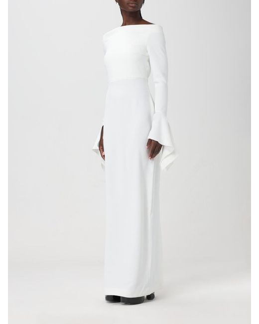 Solace London White Dress