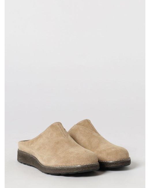 Blundstone White Suede Mules for men