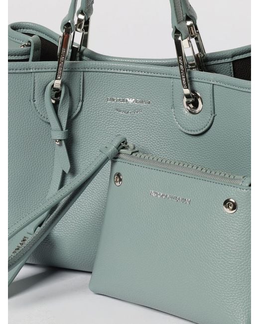 Emporio Armani Gray Shoulder Bag
