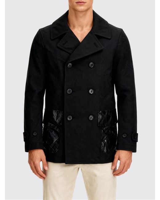 Comme des Garçons Black Trench Coat for men