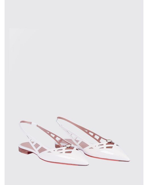 Santoni Pink Patent Leather Slingbacks