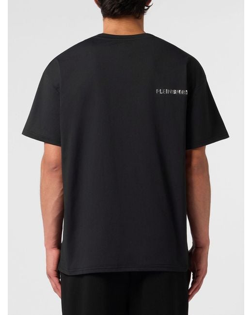 Philipp Plein Black T-Shirt for men