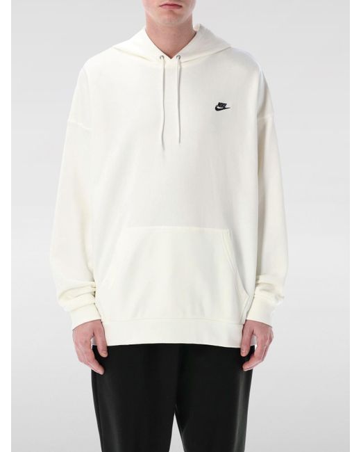 Nike White Sweatshirt for men