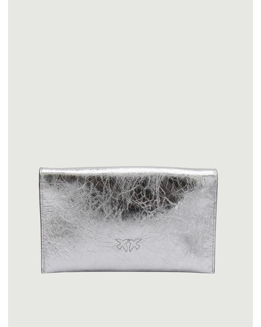 Sac Porté Épaule Femme Pinko en coloris Gray