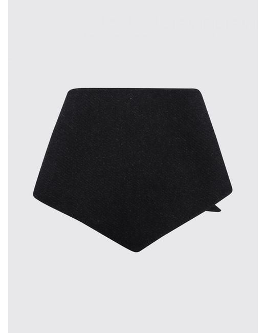 Sciarpa Uomo di Jil Sander in Black da Uomo