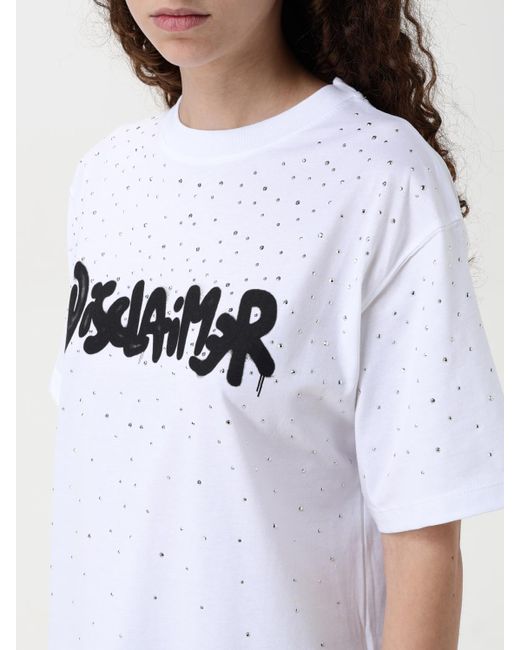 DISCLAIMER White Pullover Damen
