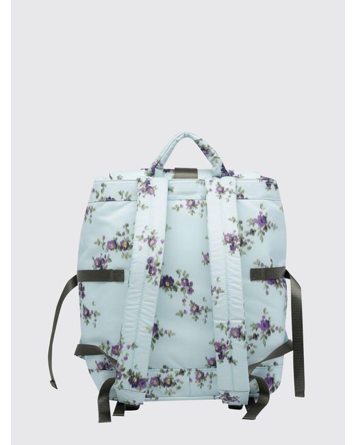 Ganni Multicolor Floral Recycled Technical Fabric Backpack