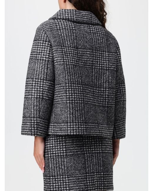 N°21 Gray Single-Breasted Prince Of Wales Check Blazer