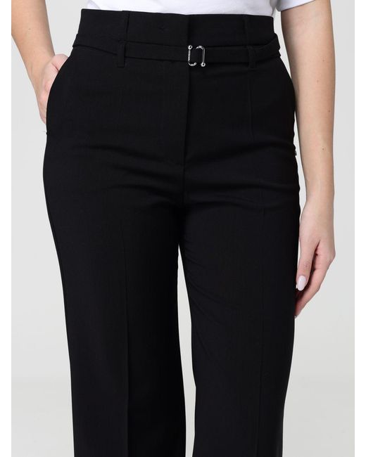 Sportmax Black Crêpe Palazzo Trousers