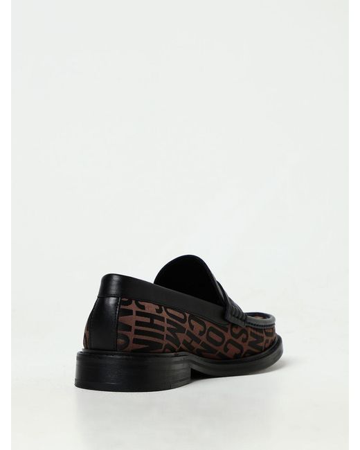 Moschino Couture Black Loafers for men